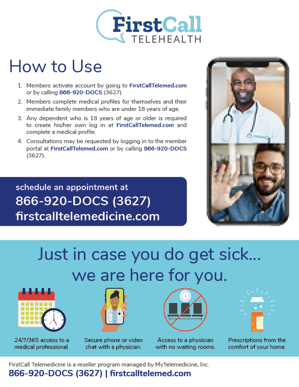 Affiliate Resources - FirstCall Telemedicine